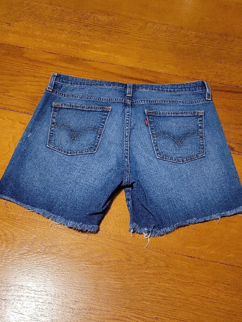 Levi's Blue Denim Jean Shorts